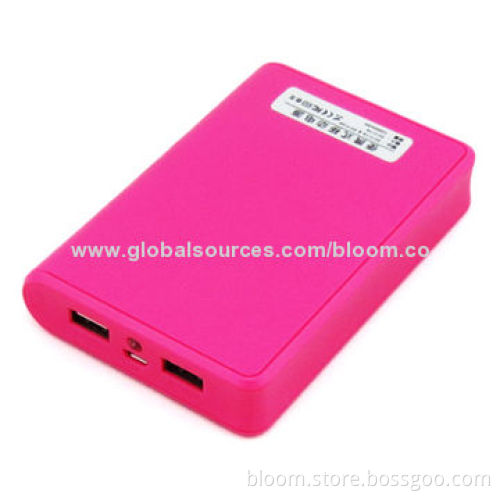 12,000mAh Wallet Power Banks for iPad with Dual-USB Output, Full CapacityNew